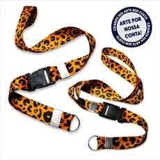 Cordão Chaveiro PERSONALIZADO Premium Com Engate Rápido Para Moto 20mm ou 25mm