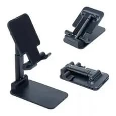 Suporte Ajustável para Celulares e Tablets – Ideal para Mesa e Uso Doméstico