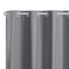 Cortina Blackout em PVC 2,80 larg X 1,60 alt bloqueia 100% a Luz indicado para varão de 2,00 metros