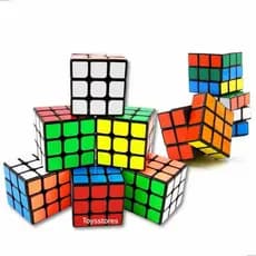 Kit 2 Cubos Mágicos Brinquedo interativo Infantil/ adulto multicolorido