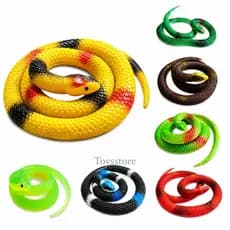Cobra de borracha realista 75cm pegadinha  halloween