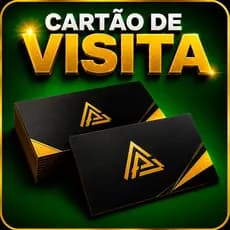 Cartões de visita Personalizados  300gr F/V - L. Fosco  50 100  500 Unid