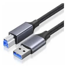 Cabo Usb Tipo B C/2 M Para Impressora Scanner Multifuncional