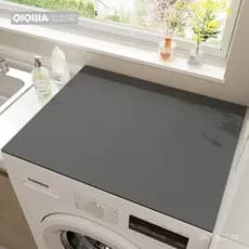 Capa para Máquina de Lavar Roupas, Tapete de Terra Diatomácea, Tapete de Bancada, Absorvente de Água, Resistente ao Desg