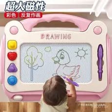 Brinquedo educativo magnético para desenhar e escrever para a primeira infância, quadro de colorir e rabiscar para bebês