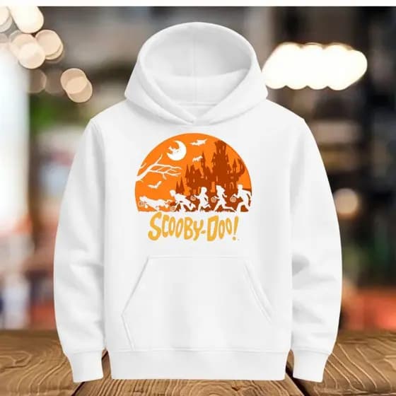 Moletom Canguru Unissex Blusa De Frio Com Capuz Casaco Scooby Doo Desenho