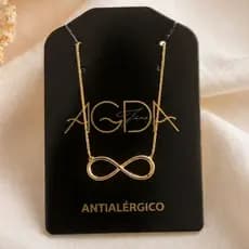 Colar Símbolo do Infinito Antialérgico