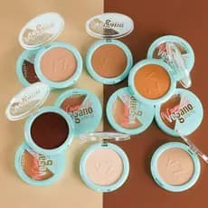 Pó Compacto Matte Controle Oleosidade Efeito Natural Vegano Original Vizzela