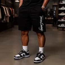 BERMUDA SHORT MOLETOM MASCULINA ESTILOSA CASUAL STREETWEAR ENVIO RÁPIDO LANÇAMENTO