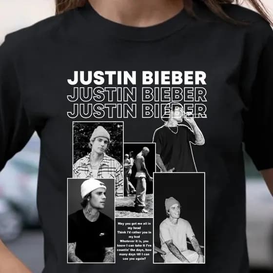 camiseta blusa justin bieber show fã clube beliebers masculino feminino t-shirt algodao  cantor
