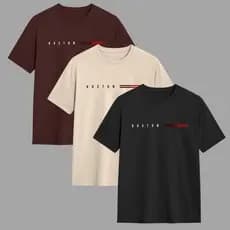 Kit 3 Camisetas Masculina 100% Algodão Gola Redonda  Envio Imediato Varias Cores Oferta