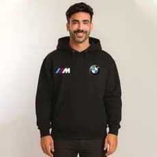 Moletom BMW M Sport Classico Blusa de Frio Estampada Fã de Carro Casaco Confortável Estiloso Unisex