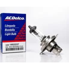 Lâmpada H4 Acdelco Original Gm 12v 60/55w Farol Alto Baixo