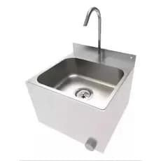 Lavatorio Para As Maos Assepsia Cuba Inox C/ Acionamento Inox