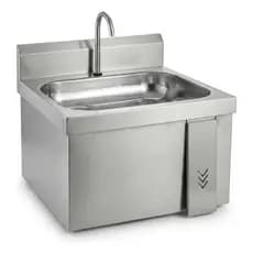 Lavatório Assepsia Inox Acionamento Joelho Hospital Clínica