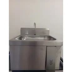 Lavatório Aço Inox Assepsia Para Mãos Cozinha Industrial