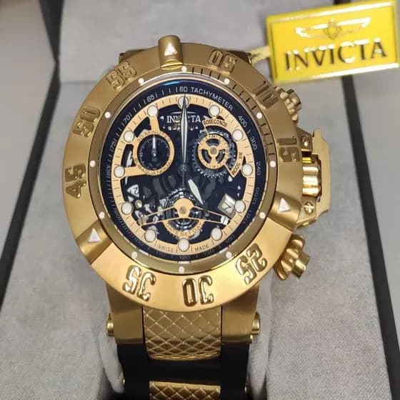 Relógio Masculino Invicta Subaqua Pulseira, relógio masculino imponente
relógio masculino quartz com caixa