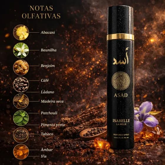 Body Splash Isabelle La Belle Asad 300ml