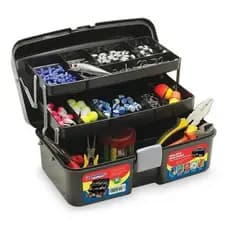 Maleta Multiuso Para Pesca E Ferramentas Com 3 Compartimentos.