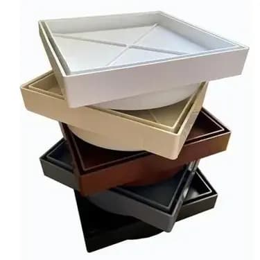 Ralo Invisivel 10x10 Modelo Oculto Para Piso Porcelanato Banheiro Area Com Tela Anti Inseto
