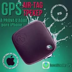 Até 5 Localizadores de Rastreador GPS Iphone MFI em Tempo Real Longa Distância pra Criança Moto Carro Cachorro Gato Mala