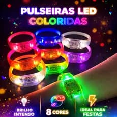 10/20/30/50/100 Pulseira LED Ativada por Som Pisca ao Música com 3 Modos de Luz para Festa Evento Aniversário Formatura