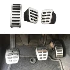 Capas para pedais de acelerador e embreagem compatíveis com Audi TT A1 A2 A3, Volkswagen Golf 3 4 Polo 6N GTI 9N3, Skoda