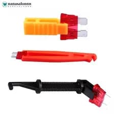 Conjunto de 4 peças de removedores de fusíveis de carro, ferramentas de remoção de fusíveis de carro, acessórios de segu