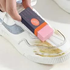 Borracha para Limpeza de Sapatos de Camurça - Removedor de Manchas para Renovação de Sapatos de Couro Branco, Remoção de