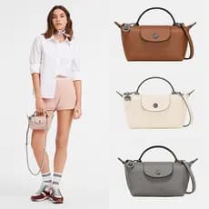 Nova Mini Bolsa De Ombro De Nylon À Prova D'água Para Mulheres Com Alça