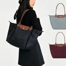 Bolsa Tote Feminina Grande Impermeável com Alça Longa para Ombro