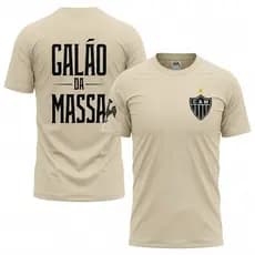 Camiseta Time Atletico Básica Time Mineiro Confortável Camisa Galo Doido  Torcedor Fanático Galo da Massa