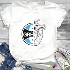 Camisa Básica Feminina Do Gremio Blusinha Premium Do Gremio Varios Modelos Confortável Camiseta de Time