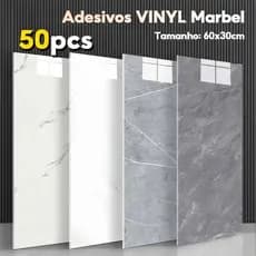 Até 9 m² Papel de parede impermeável autoadesivo; 60 cm x 30 cm; Adequado para sala de estar, quarto, banheiro e cozinha