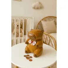 Capivara de Cerâmica Decoração Quarto Cofre