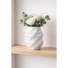 Vaso Cerâmica Cachepô Grande Decorativo para plantas e flores ideal para centro de mesa casa sala cozinha