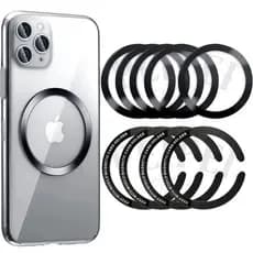 Anel Magnético Adesivo Magsafe Para iPhone Samsung/Anel imã fino para capa de celular