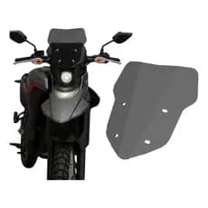 Mini bolha fume lander 250 2025 2026 connected parabrisa frontal carenagem