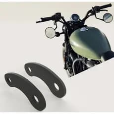 Suporte inverter retrovisor Meteor 350 Hunter 350 Super Meteor 650 Shotgun Royal Enfield