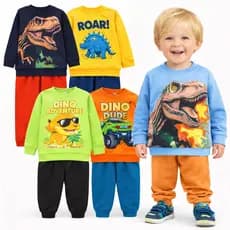 Kit Sortido 2 ou 4 Peças de Moletom Bebê Infantil Menino Inverno Conjuntos Moletom Infantil Masculino Inverno Bebê