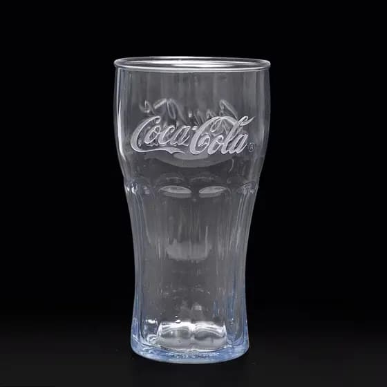 Jogo De Copos Da Coca Cola Contour 470 ml com 2 unidades em vidro.