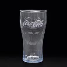 Jogo De Copos Da Coca Cola Contour 470 ml com 2 unidades em vidro.