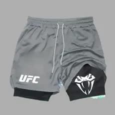 Short Compressão Dry-fit Academia Fitness Ufc Gym Masculina