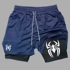 Short Compressão Dry-fit Art Exclusiva Aranha Spider Fitness