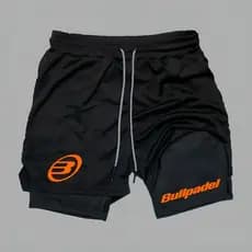 Short Compressão Dry-fit Exclusiva Retrô Bull Logo Fitness