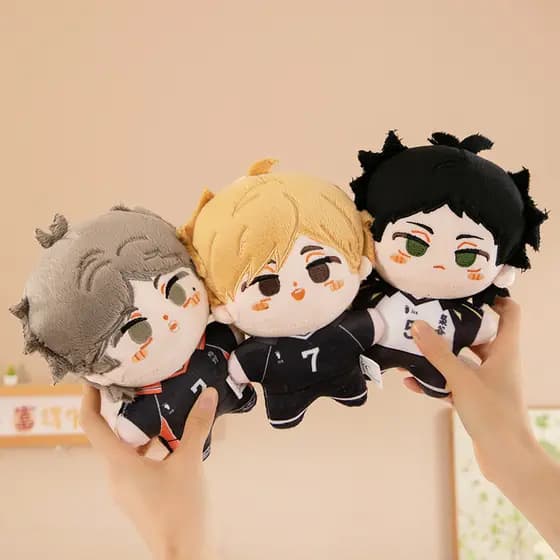 Bonecos de pelúcia do anime "Haikyuu!" Hinata Eijiro, Yusino, Aka Shigeji, Kuroba, almofada de brinquedo.