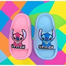Stitch e Lilo Chinelo Infantil Feminino Slide Nuvem 21 ao 34 #promoção