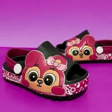Sandália Feminina Papete Infantil Para Menina Gatinha Delicada E Confortável Promoção