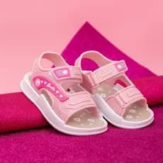 Sandália Infantil  Papete Barbie Leve  Velcro MeninaPromoção