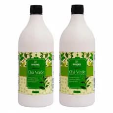 Kit Shampoo + Condicionador Chá verde 1 Litro